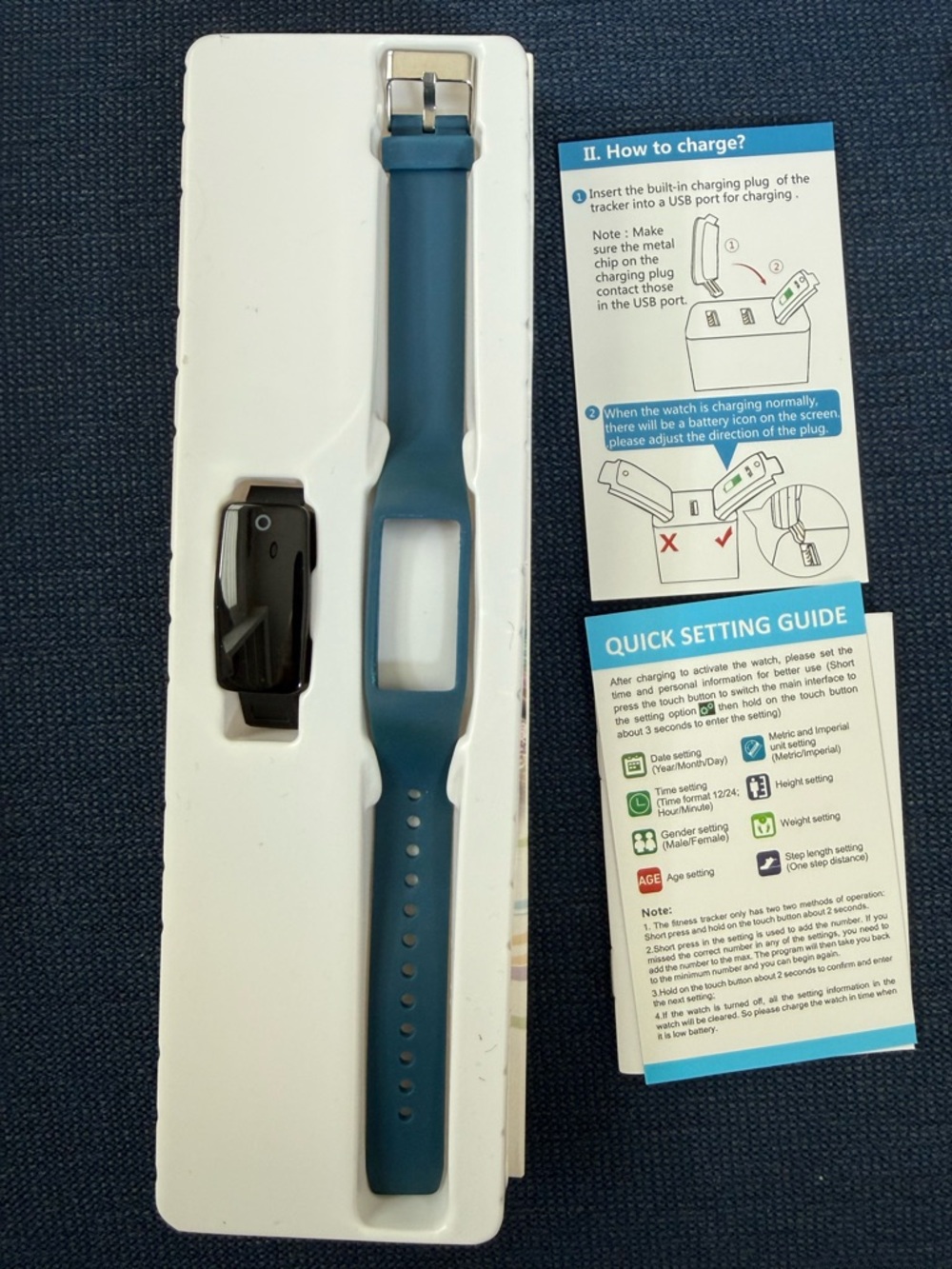 Pair of GRV Fitness Tracker Non Bluetooth Fitness Watches
